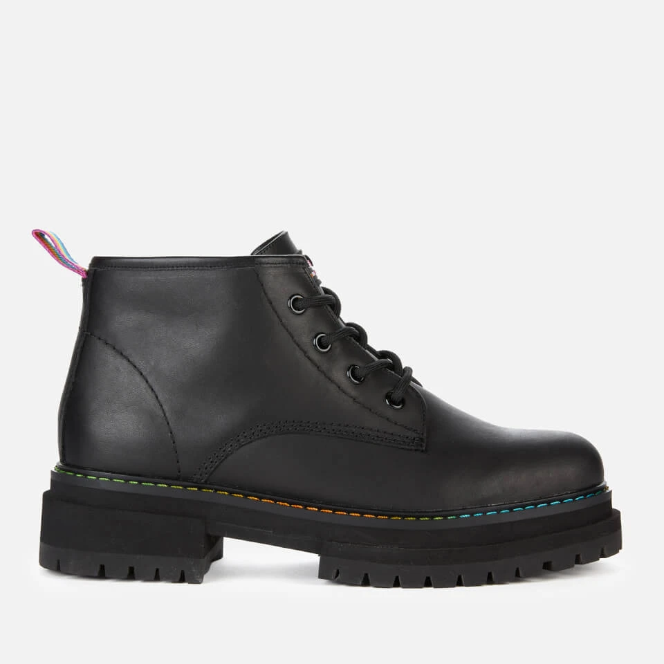 Kurt Geiger London Women's Birdie Low Leather Ankle Boots - Black 1 Kurt Geiger London Women's Birdie Low Leather Ankle Boots - Black