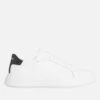 Calvin Klein Men's Leather Low Top Trainers - White/Black