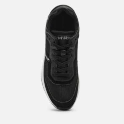 Calvin Klein Men's Suede Low Top Trainers - CK Black -Vans Shoes Shop 13050848 2125002225288140