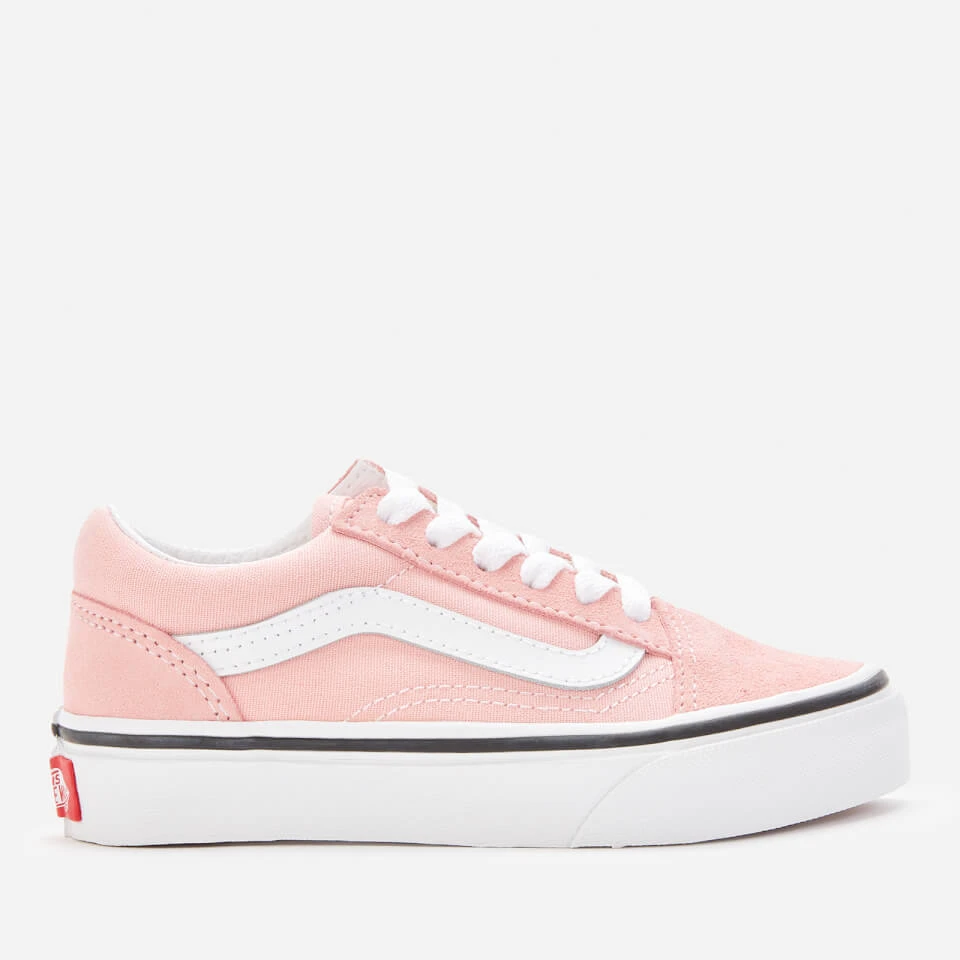 Vans Kids' Old Skool Trainers - Powder Pink 1 Vans Kids' Old Skool Trainers - Powder Pink