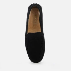 Walk London Men's Rodney Suede Slippers - Black 6 Walk London Men's Rodney Suede Slippers - Black -Vans Shoes Shop 13124476 1604909095819468