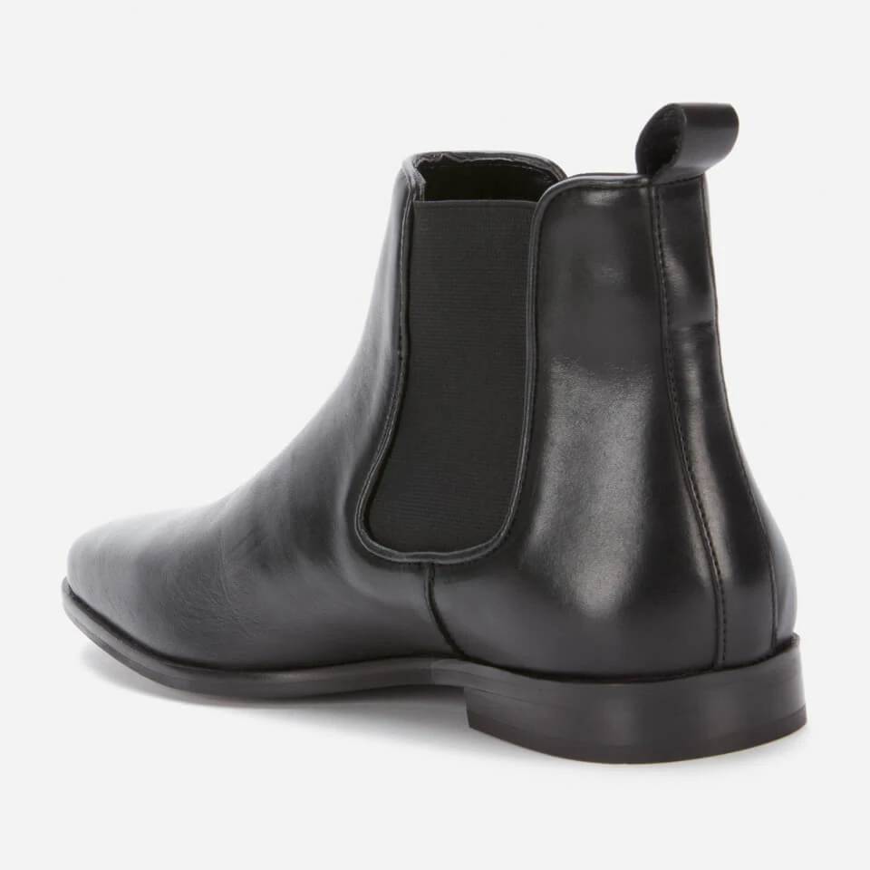 Walk London Men's Alfie Leather Chelsea Boots - Black 3 Walk London Men's Alfie Leather Chelsea Boots - Black - Image 3