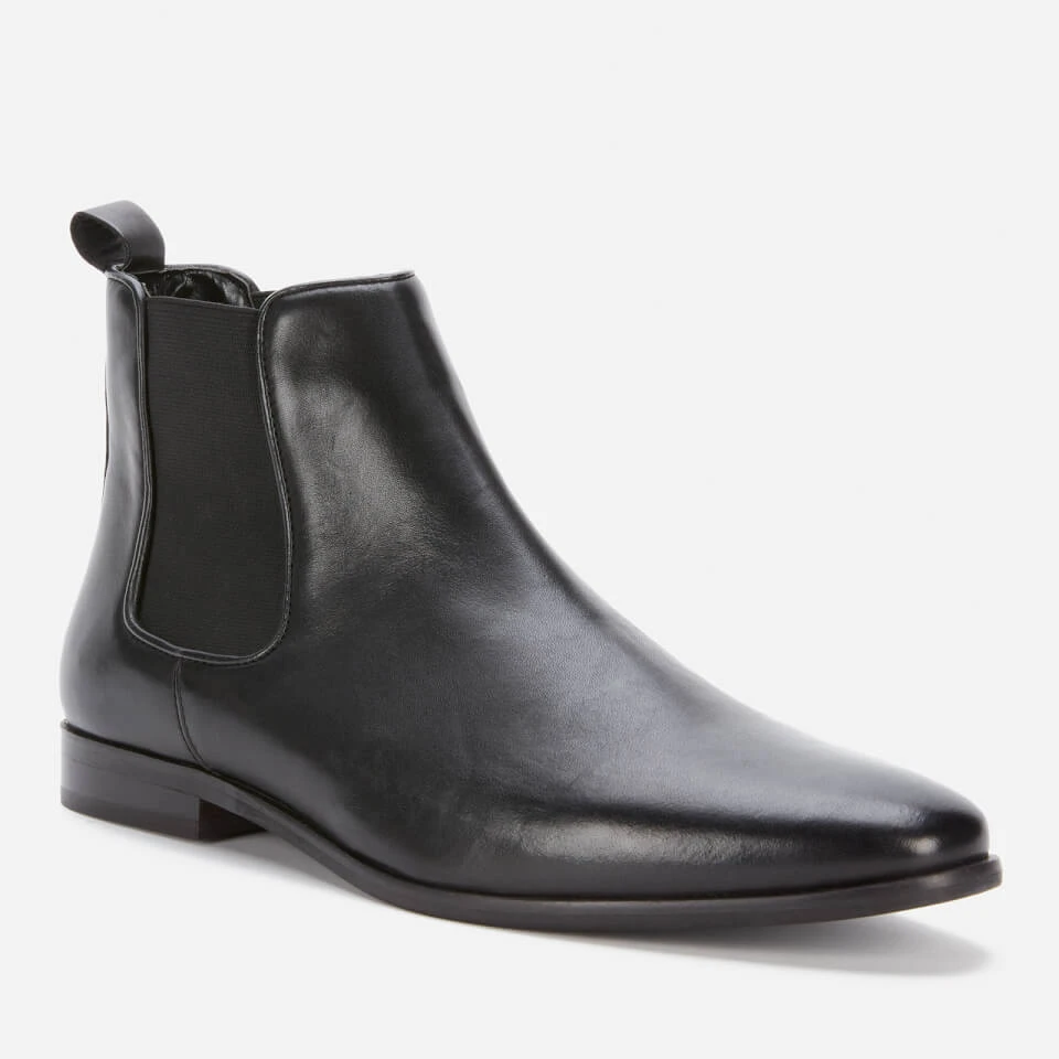 Walk London Men's Alfie Leather Chelsea Boots - Black 2 Walk London Men's Alfie Leather Chelsea Boots - Black - Image 2