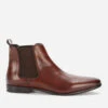 Walk London Men's Alfie Leather Chelsea Boots - Brown