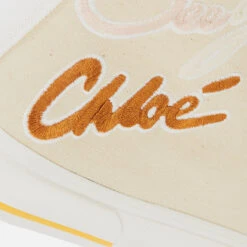 See By Chloé Women's Aryana Canvas Hi-Top Trainers - Beige 7 See By Chloé Women's Aryana Canvas Hi-Top Trainers - Beige -Vans Shoes Shop 13128872 1844938656316153