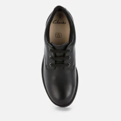 Clarks Dempster Lace Youth School Shoes - Black Leather 6 Clarks Dempster Lace Youth School Shoes - Black Leather -Vans Shoes Shop 13131198 5864902148804287