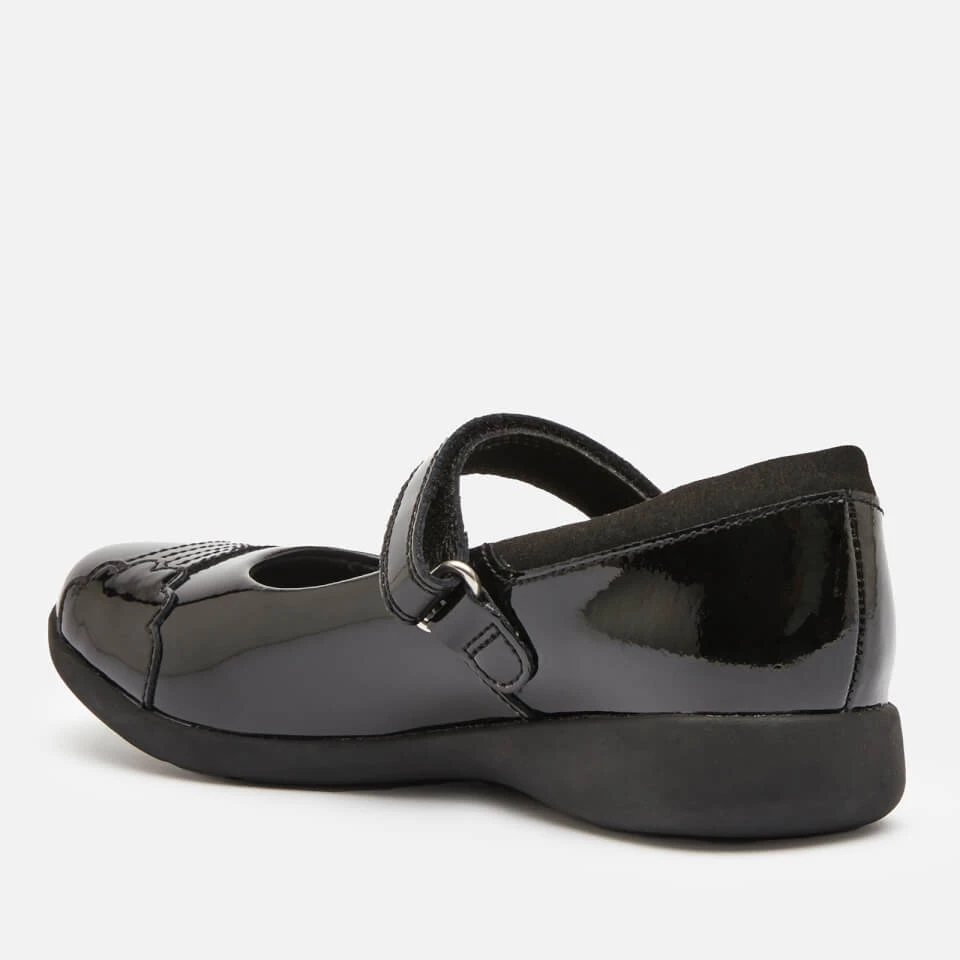 Clarks Kids' Etch Beam School Shoes - Black Patent 2 Clarks Kids' Etch Beam School Shoes - Black Patent - Image 2