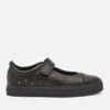 Clarks Flare Shine Kids' School Shoes - Black Leather