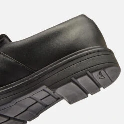 Clarks Youth Loxham Craft School Shoes - Black Leather -Vans Shoes Shop 13131238 2074883743143111