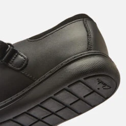 Clarks Scooter Jump Kids' School Shoes - Black Leather -Vans Shoes Shop 13131294 1024883744246664