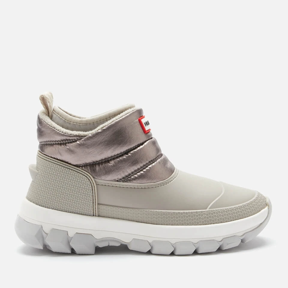 Hunter Women's Metallic Insulated Snow Boots - Dark Silver 1 Hunter Women's Metallic Insulated Snow Boots - Dark Silver