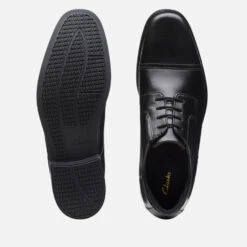 Clarks Howard Cap Leather Oxford Shoes -Vans Shoes Shop 13137578 1245025759403860