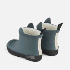 Liewood Kids' Jesse Thermo Rainboot - Whale Blue/Black Mix -Vans Shoes Shop 13148920 9635021573514801