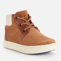 UGG Toddlers' JAYES High Top Sneakers- Chestnut -Vans Shoes Shop 13149712 2074883738372796