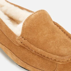 UGG Kids' Ascot Suede Slippers - Chestnut 7 UGG Kids' Ascot Suede Slippers - Chestnut -Vans Shoes Shop 13149775 1464905720708774