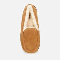 UGG Kids' Ascot Suede Slippers - Chestnut 6 UGG Kids' Ascot Suede Slippers - Chestnut -Vans Shoes Shop 13149775 1474905720669138