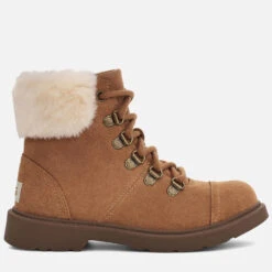 UGG Kids' Azell Hiker All Weather Boots - Chestnut