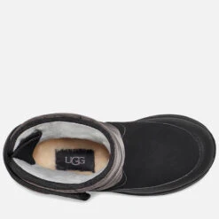 UGG Kids' Toty All Weather Boot - Black/Charcoal -Vans Shoes Shop 13149845 1214908296832126