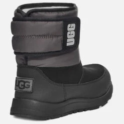 UGG Kids' Toty All Weather Boot - Black/Charcoal -Vans Shoes Shop 13149845 1384908296780247