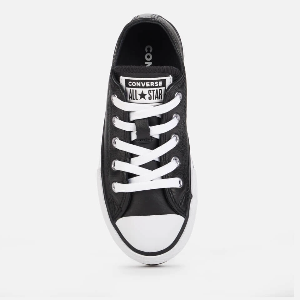 Converse Kids' Chuck Taylor All Star Eva Lift Ox Trainers - Black 3 Converse Kids' Chuck Taylor All Star Eva Lift Ox Trainers - Black - Image 3
