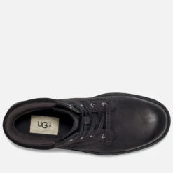 UGG Women's Harrison Lace Waterproof Leather Lace Up Boots - Black 7 UGG Women's Harrison Lace Waterproof Leather Lace Up Boots - Black -Vans Shoes Shop 13152393 2054911925819539