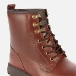 UGG Men's Kirkson Waterproof Leather Lace Up Boots - Chestnut 7 UGG Men's Kirkson Waterproof Leather Lace Up Boots - Chestnut -Vans Shoes Shop 13152579 1204928080092138