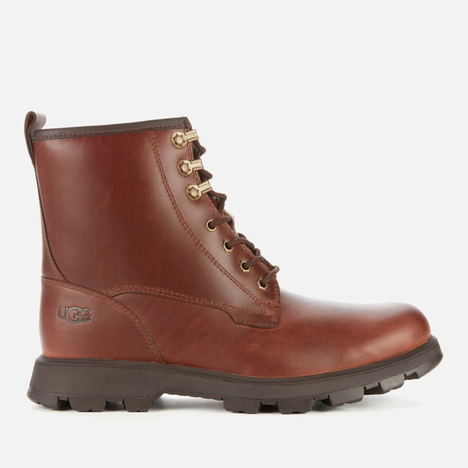 UGG Men's Kirkson Waterproof Leather Lace Up Boots - Chestnut 1 UGG Men's Kirkson Waterproof Leather Lace Up Boots - Chestnut