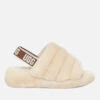 UGG Women's Fluff Yeah Slide Sheepskin Slippers - Natural