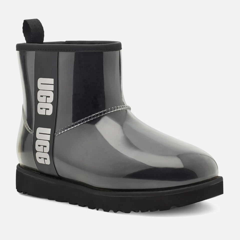 UGG Women's Classic Clear Mini Waterproof Boots - Black 2 UGG Women's Classic Clear Mini Waterproof Boots - Black - Image 2