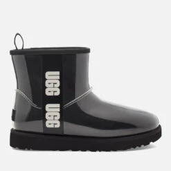 UGG Women's Classic Clear Mini Waterproof Boots - Black