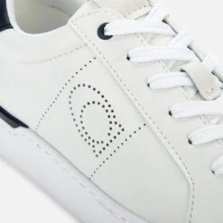 Coach Women's Lowline Leather Cupsole Trainers - Optic White/Midnight Navy 7 Coach Women's Lowline Leather Cupsole Trainers - Optic White/Midnight Navy -Vans Shoes Shop 13167759 1124898774622309