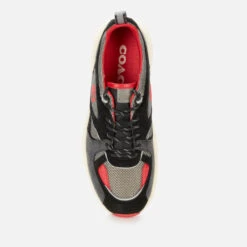 Coach Men's Tech Running Style Trainers - Black Multi -Vans Shoes Shop 13167855 5654900052812101