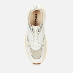 Coach Men's Tech Running Style Trainers - Optic White -Vans Shoes Shop 13167861 1624900053040413