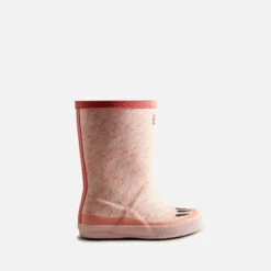 Hunter Original Kids' First Classic Polar Bear Wellington Boots - Salt Pink