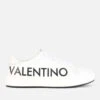 Valentino Men's Leather Cupsole Trainers - White/Black