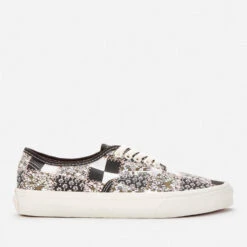 New Arrival 5 Vans Women's Patchwork Floral Authentic Trainers - Multi/Marshmallow