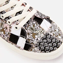 Vans Women's Patchwork Floral Authentic SK8-Hi Trainers - Multi/Marshmallow 7 Vans Women's Patchwork Floral Authentic SK8-Hi Trainers - Multi/Marshmallow -Vans Shoes Shop 13176788 7844899012564528