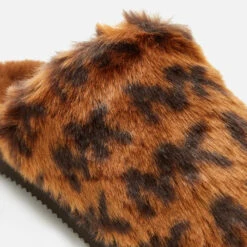 MICHAEL Michael Kors Women's Janis Slippers - Luggage -Vans Shoes Shop 13187294 1494908073577835