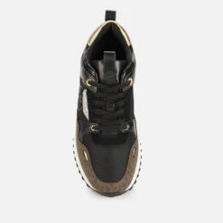 MICHAEL Michael Kors Women's Theo Running Style Trainers - Black 6 MICHAEL Michael Kors Women's Theo Running Style Trainers - Black -Vans Shoes Shop 13187322 5624924121237223