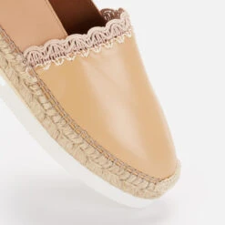 See By Chloé Women's Glyn Flat Espadrilles - Nude -Vans Shoes Shop 13326291 1724952973947823