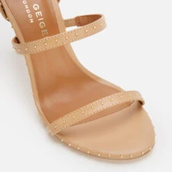 Kurt Geiger London Women's Portia Leather Heeled Sandals - Nude 7 Kurt Geiger London Women's Portia Leather Heeled Sandals - Nude -Vans Shoes Shop 13411857 1074929124004229