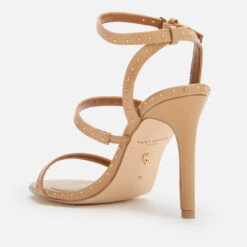 Kurt Geiger London Women's Portia Leather Heeled Sandals - Nude 6 Kurt Geiger London Women's Portia Leather Heeled Sandals - Nude -Vans Shoes Shop 13411857 1964929124558494