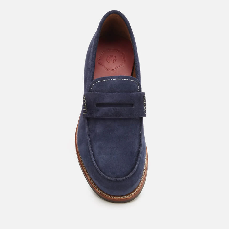 Grenson Men's Jago Suede Loafers - Navy 3 Grenson Men's Jago Suede Loafers - Navy - Image 3