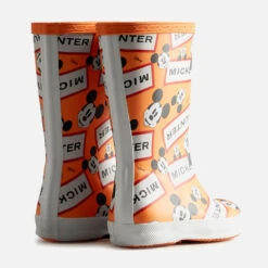 Hunter X Disney Original Kid's First Classic Disney Wellington Boots - Aurora Orange -Vans Shoes Shop 13420409 5984910908293756