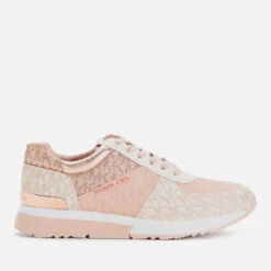 MICHAEL Michael Kors Women's Allie Running Style Trainers - Rose Gold