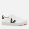 Veja Men's Campo Chrome Free Leather Trainers - Extra White/Khaki