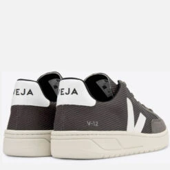 Veja Men's V-12 B-Mesh Vegan Trainers - Grafite/White -Vans Shoes Shop 13451972 6814956267144969