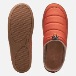 Clarks Men's Pilton Mules - Rust -Vans Shoes Shop 13452523 2504943607649407