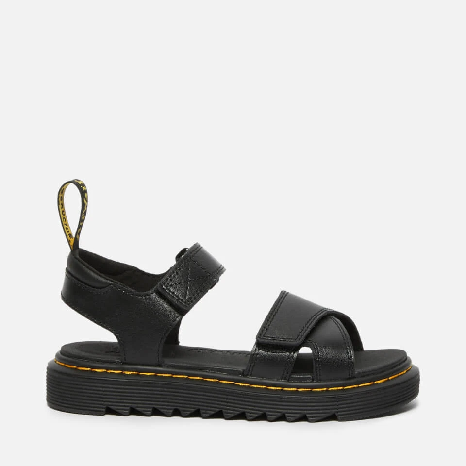 Dr. Martens Kids' Vossie Lamper Sandal - Black 1 Dr. Martens Kids' Vossie Lamper Sandal - Black