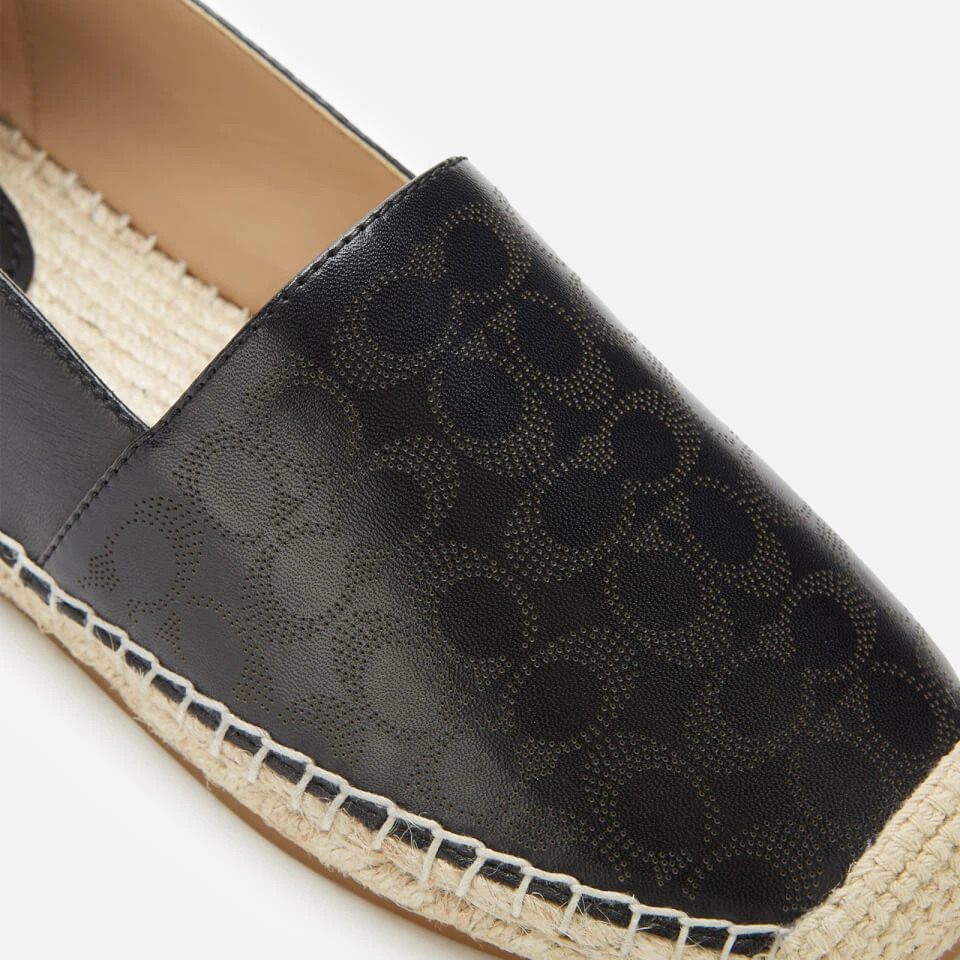Coach Women's Carley Espadrilles - Black 4 Coach Women's Carley Espadrilles - Black - Image 4